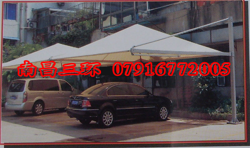 防曬網汽車篷 -01